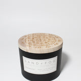 Teakwood 12oz scented candle