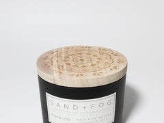 Teakwood 12oz scented candle