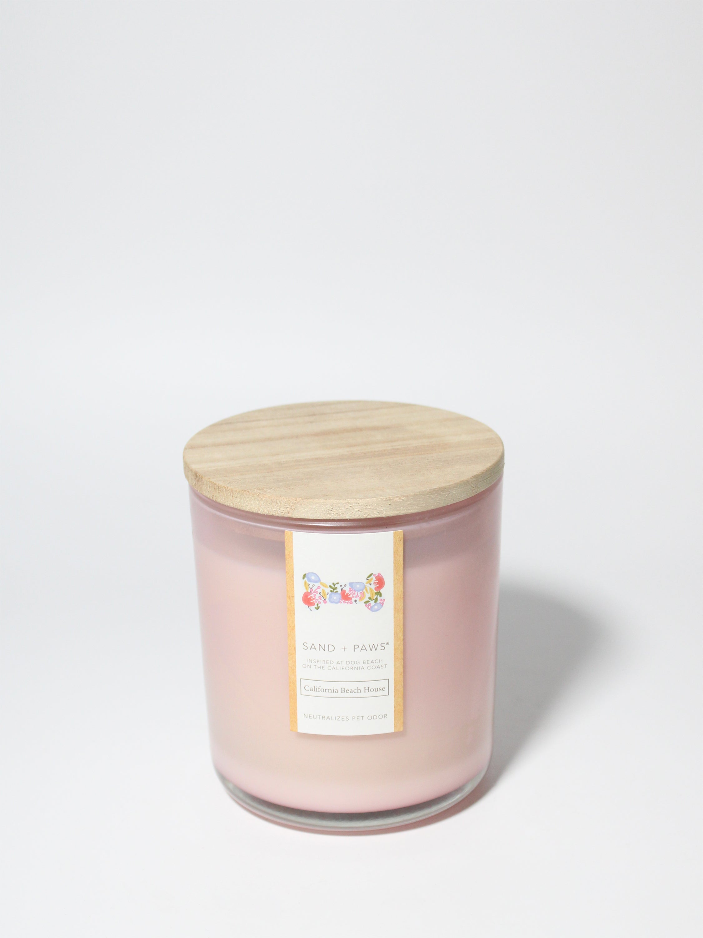 Sand + Paws California Beach House 12 oz Scented Candle