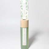 Eucalyptus Spearmint reed diffuser Dusty Sage Glass with Wood top