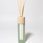 Eucalyptus Spearmint reed diffuser Dusty Sage Glass with Wood top