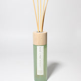 Eucalyptus Spearmint reed diffuser Dusty Sage Glass with Wood top