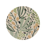 Sage & Sea Salt 12 oz scented candle Sage vessel with Painted Floral lid