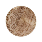 Ocean & Sea Salt 21 oz scented candle White vessel with Mandala carved top