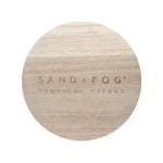 Tropical Citrus 23 oz Scented Candle White vessel with Sand + Fog lid
