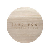 Tropical Citrus 23 oz Scented Candle White vessel with Sand + Fog lid
