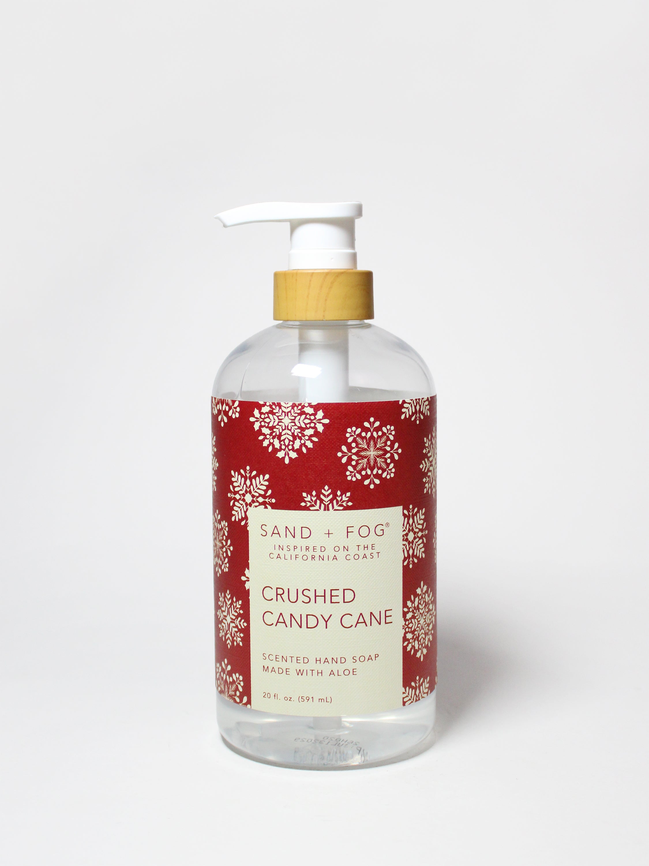Crushed Candy Cane 20 oz Liquid Hand Soap – Sand + Fog