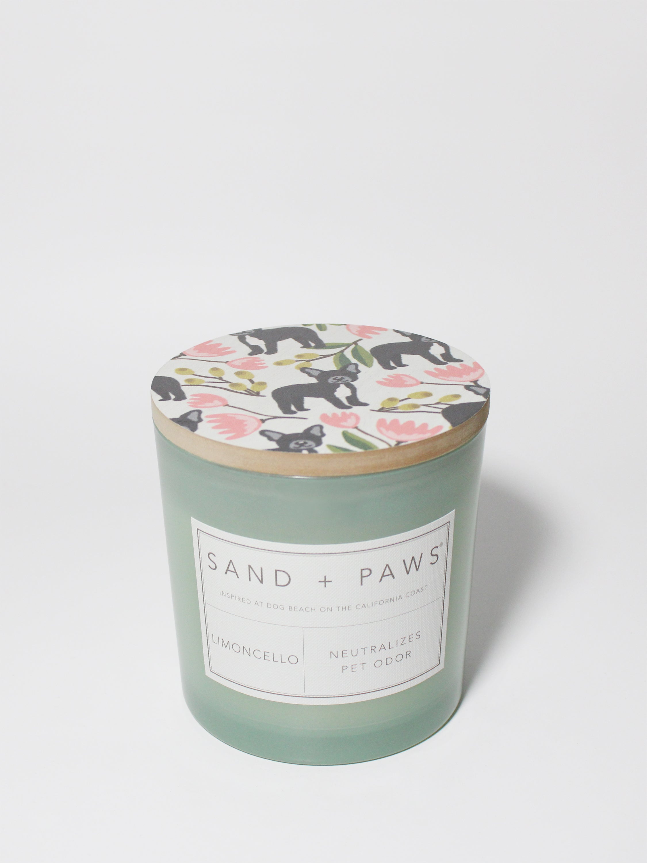 Sand + Paws Limoncello 21 oz scented candle Sand + Fog