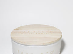 White Vanilla cocktail candle