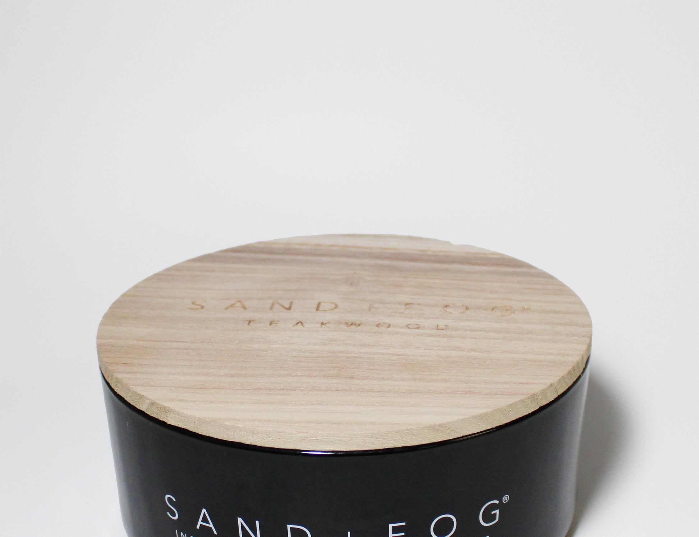 Teakwood cocktail candle