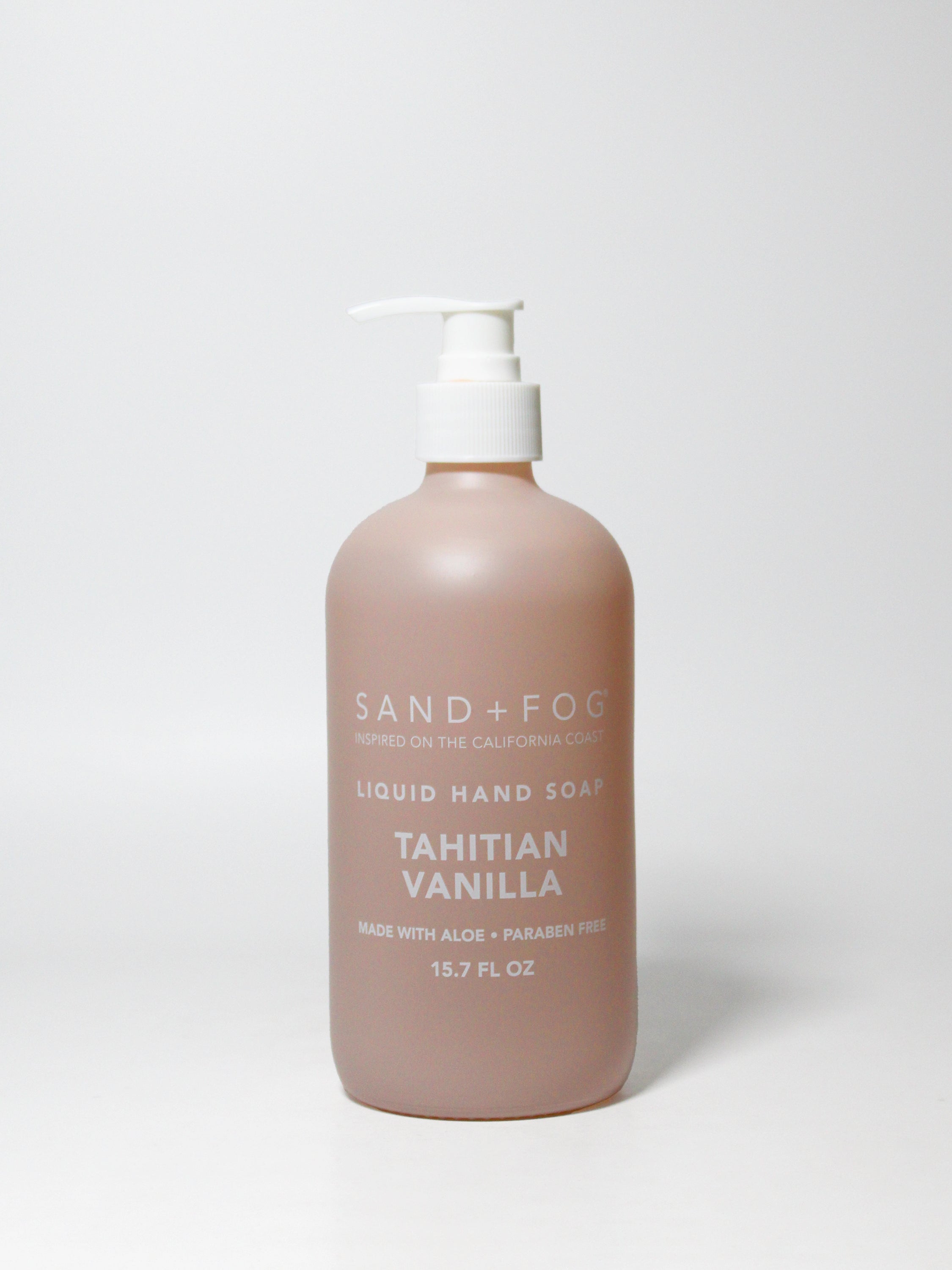 Sand + Fog Tahitian Vanilla Liquid Hand Soap