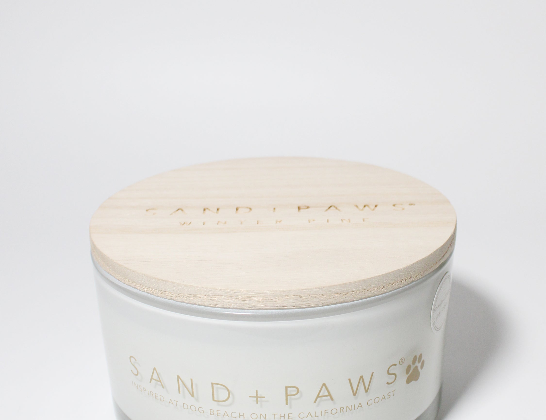 Sand + Paws Winter Pine 23oz scented candle Default Title