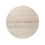 Sand + Paws Winter Pine 23oz scented candle Default Title