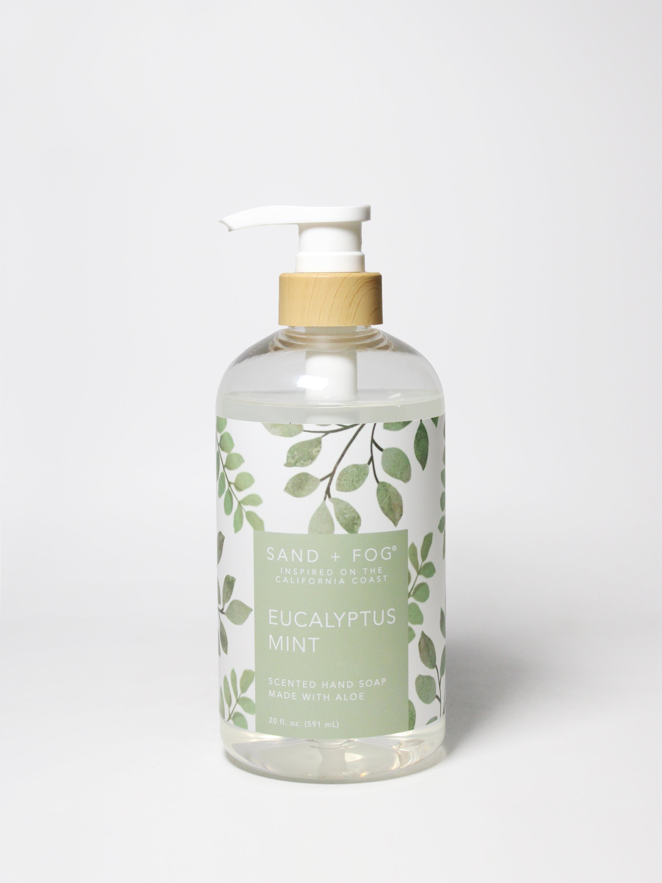 white barn cucumber lily hand soap Eucalyptus Mint 20 oz Liquid Hand Soap – Sand + Fog