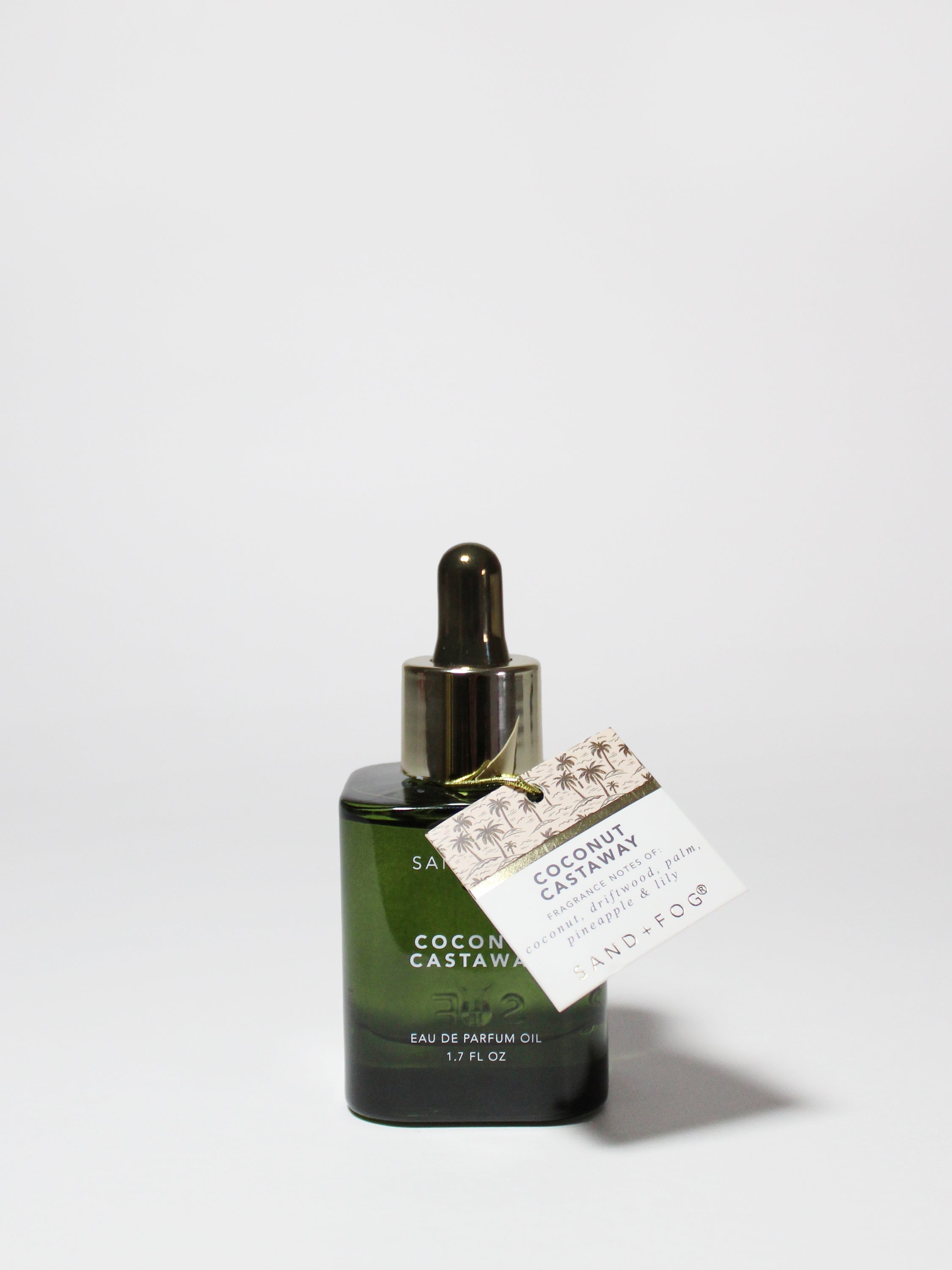 sand and fog coconut and palm Coconut Castaway Perfume Oil 50ml