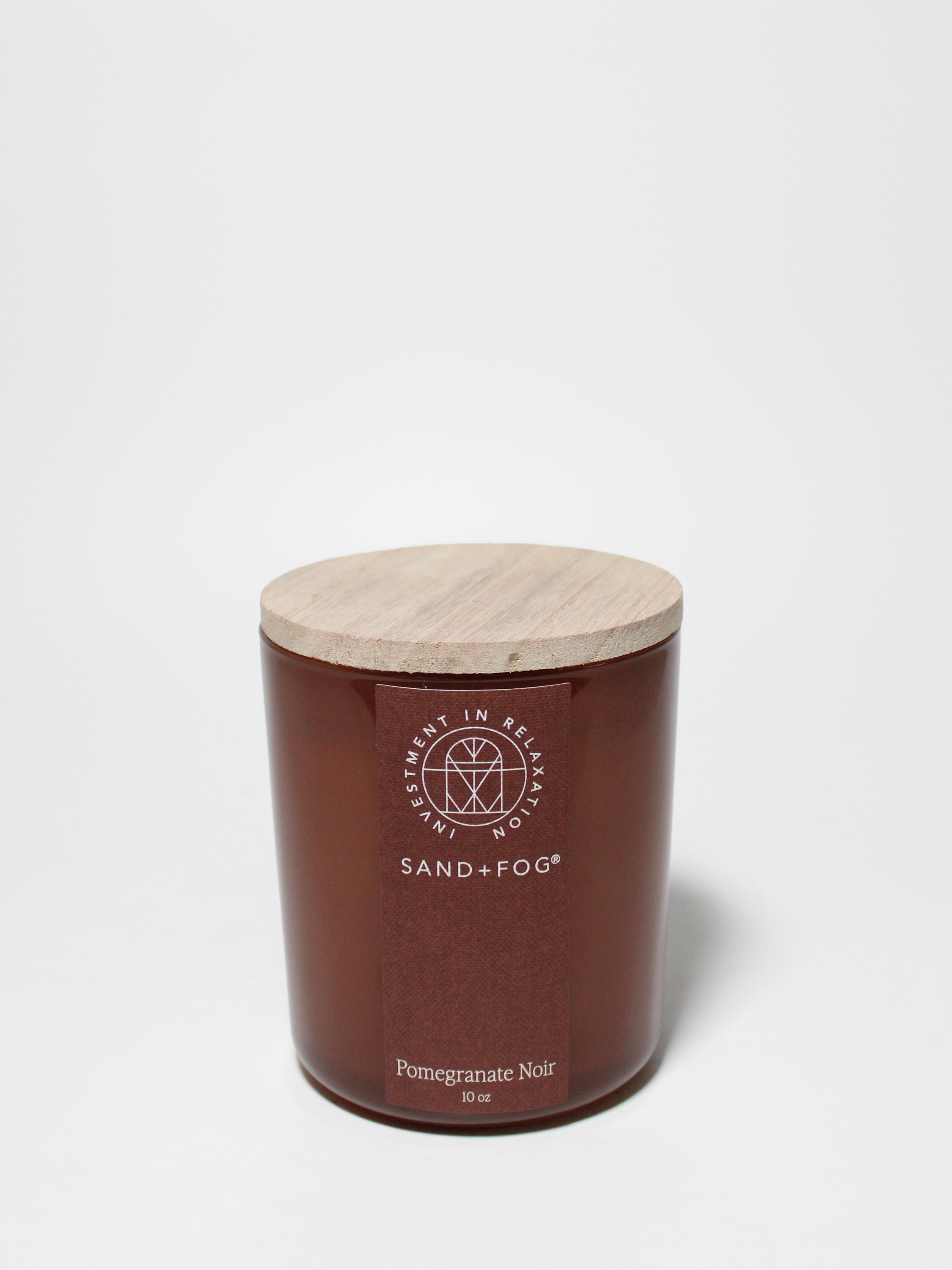 Sand + Fog Pomegranate Noir 10 oz scented candle