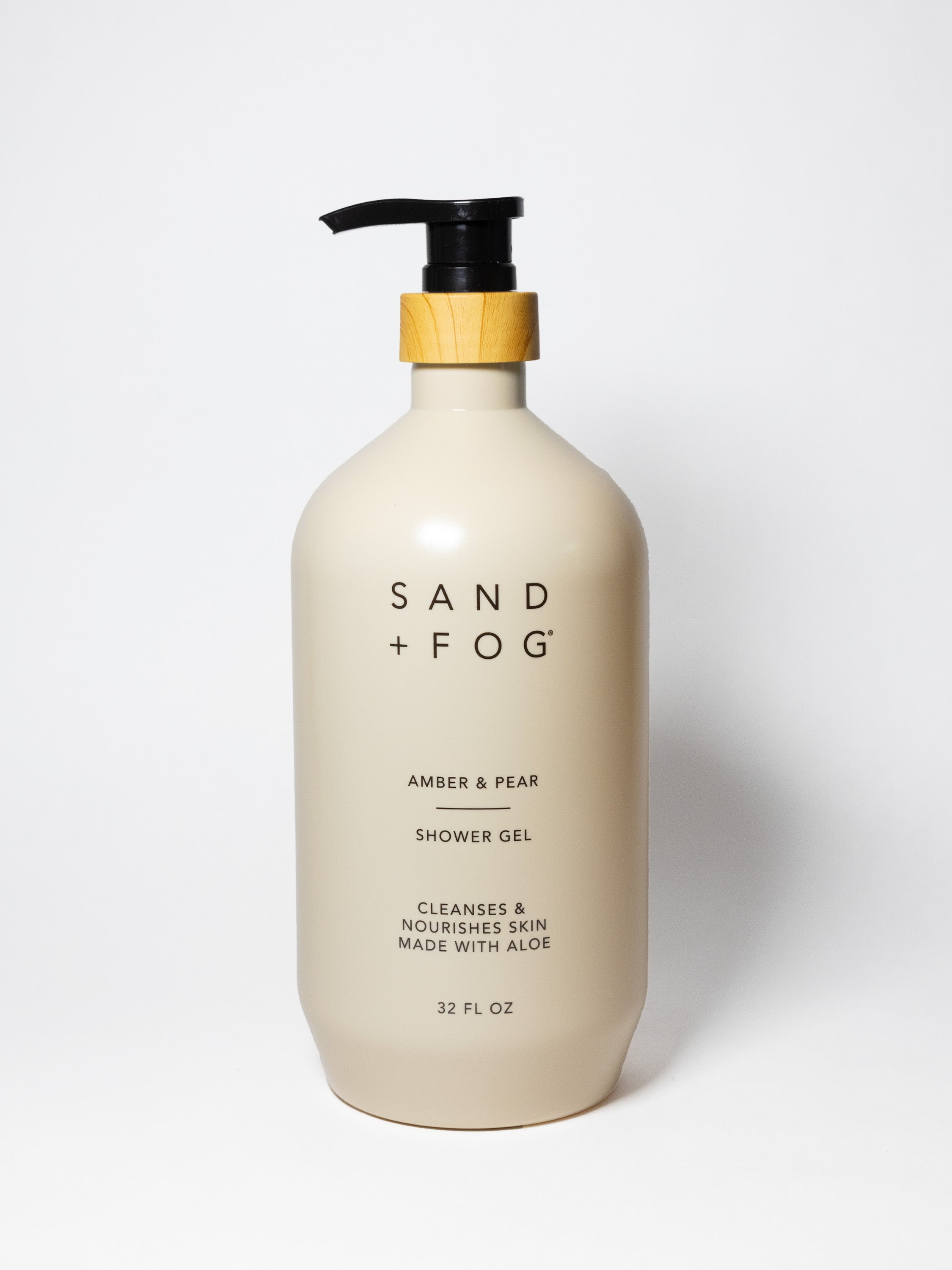 Amber & Pear 32 oz Body Wash – Sand + Fog