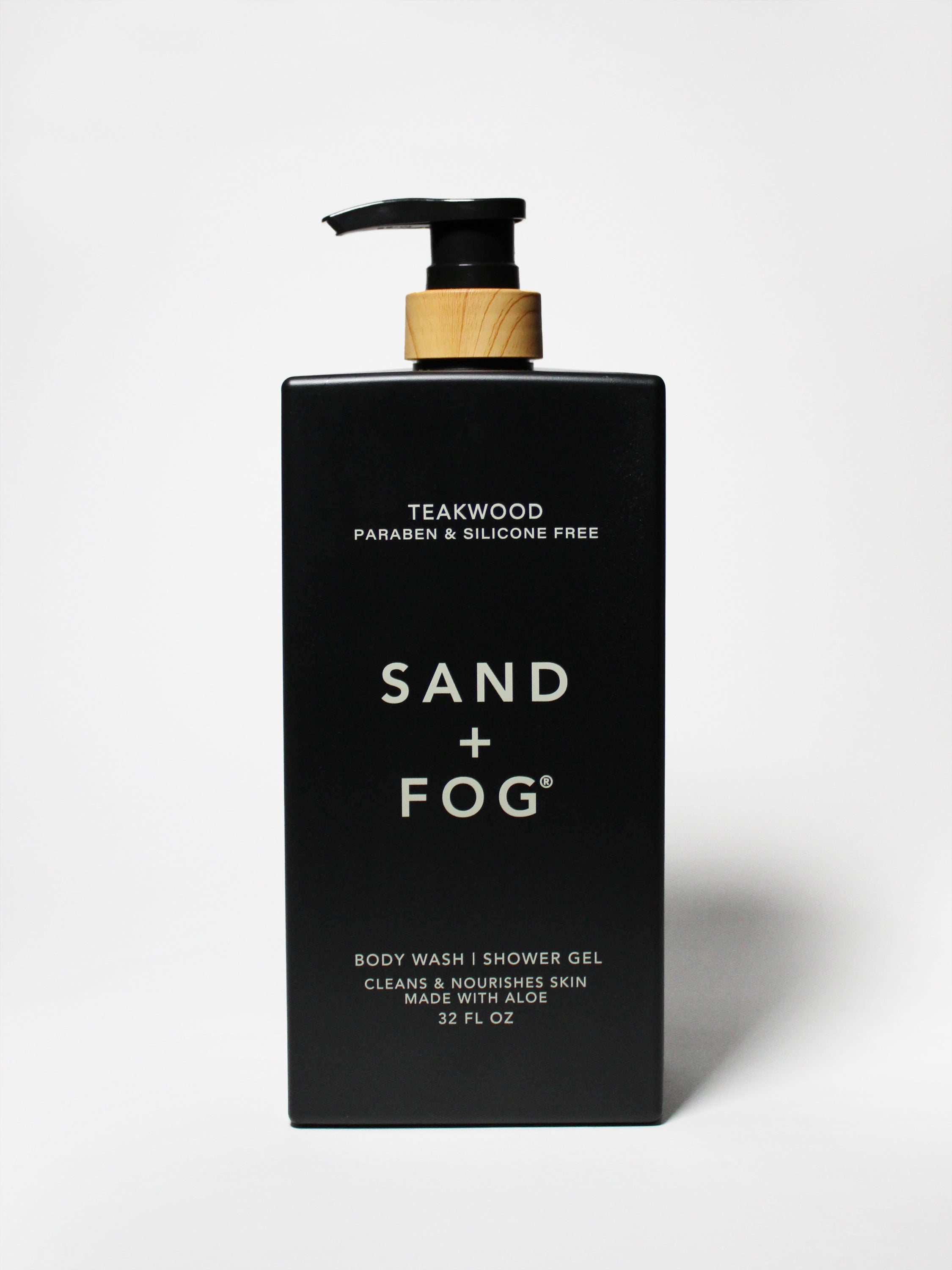 Sand + Fog Teakwood 32 oz Body Wash
