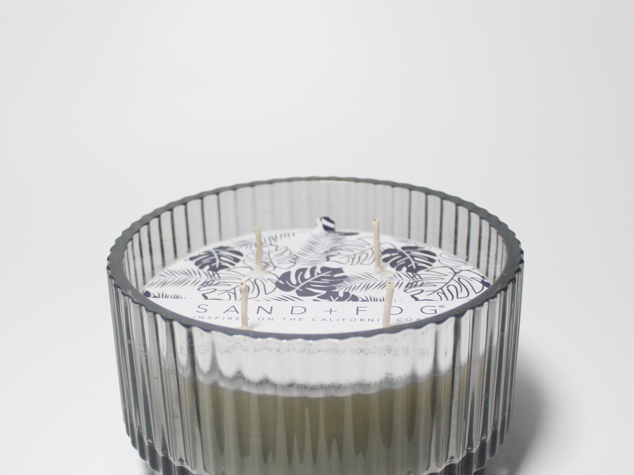 Cedar & Lavender 25oz scented candle in molded vessel