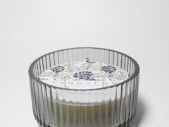 Cedar & Lavender 25oz scented candle in molded vessel
