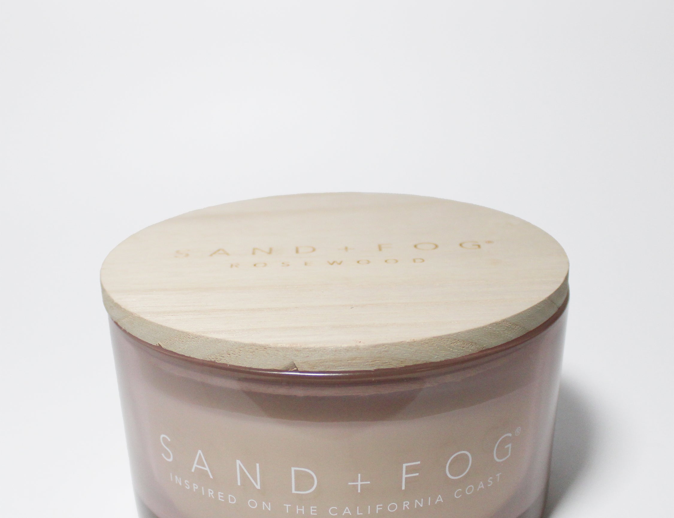 Rosewood cocktail candle