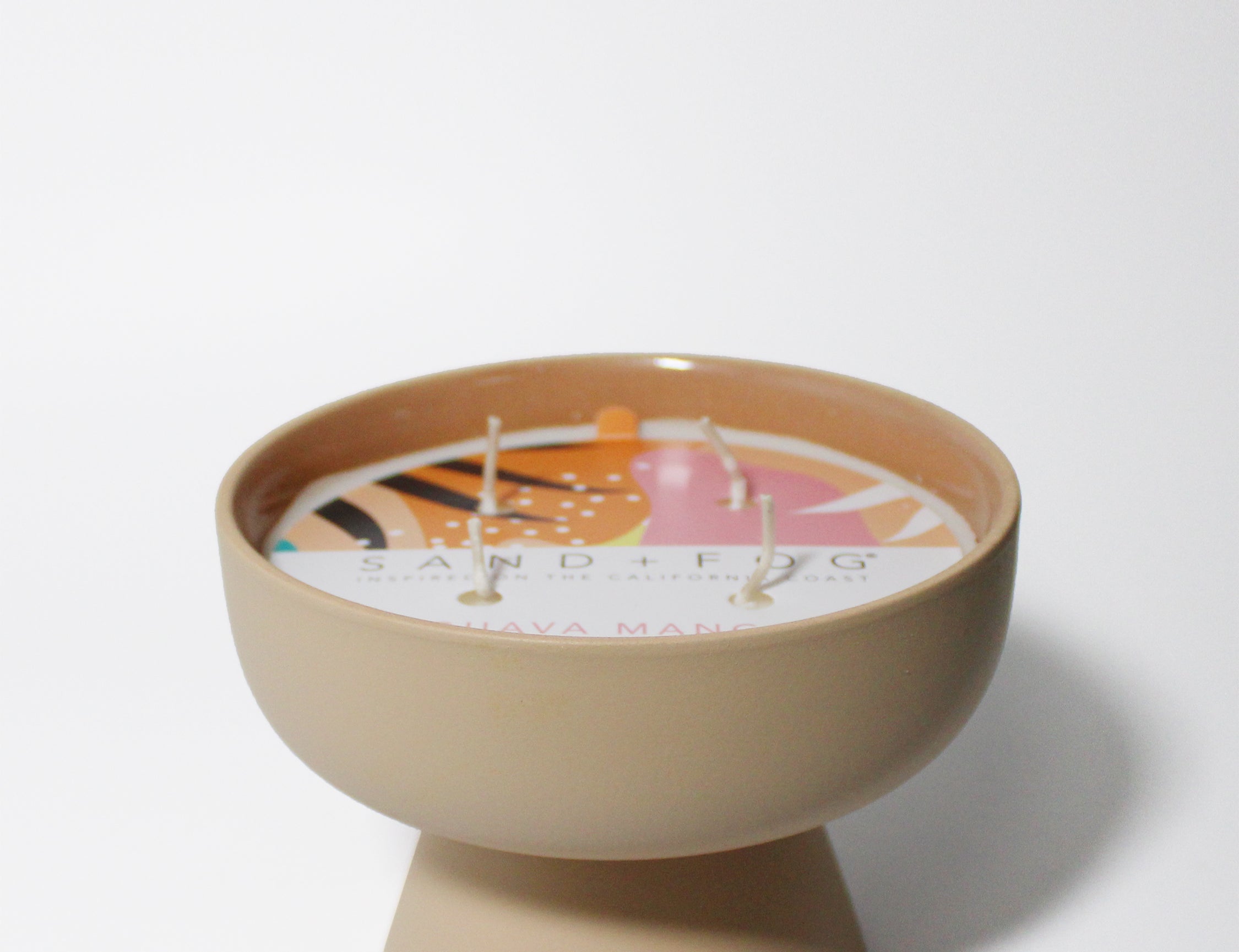 Guava Mango Pedestal Candle