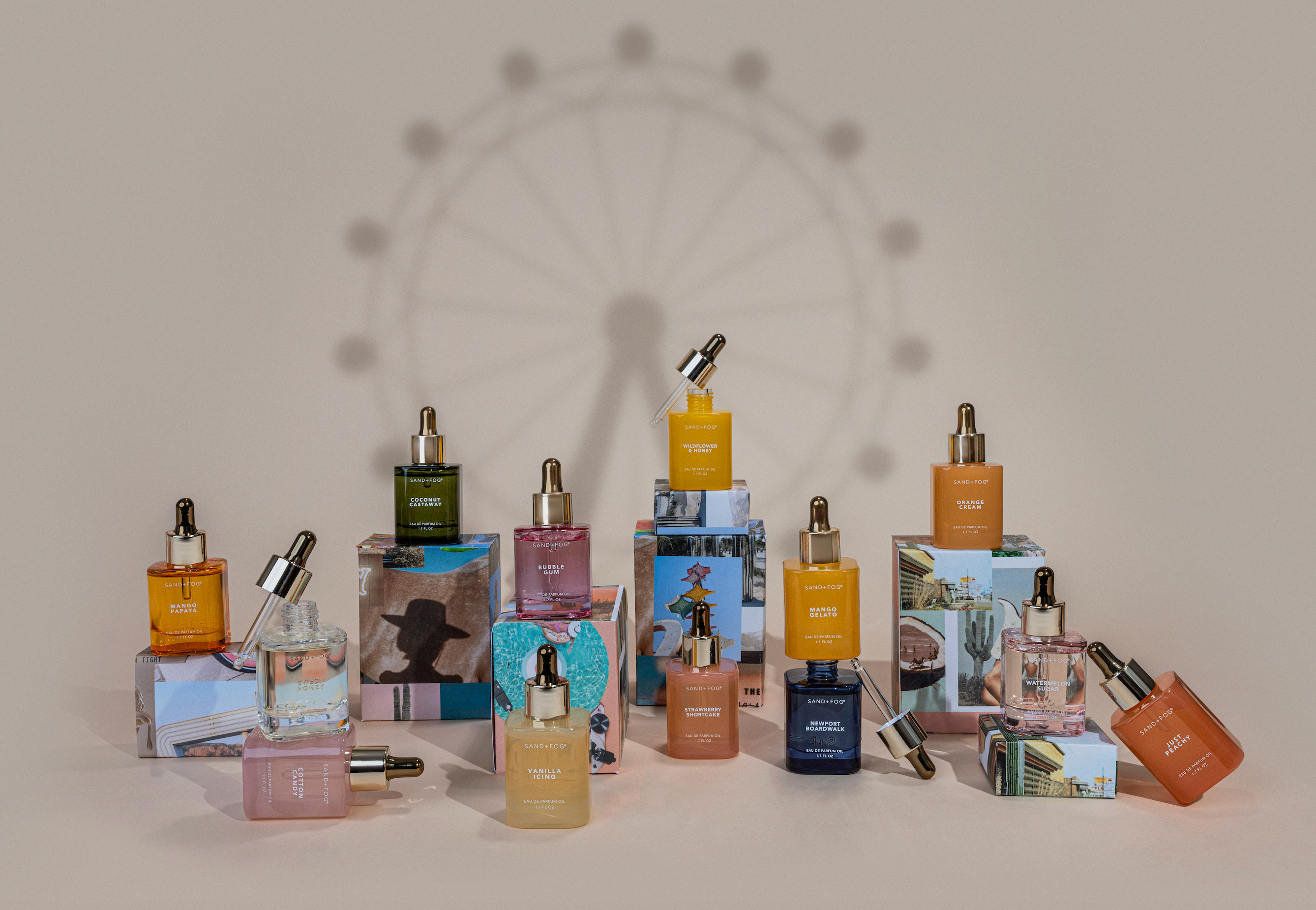 Chrome Reed Diffuser Dropella Collection – Sand + Fog
