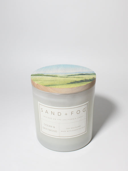 Candela profumata vaso medio Sand & Driftwood 275 g