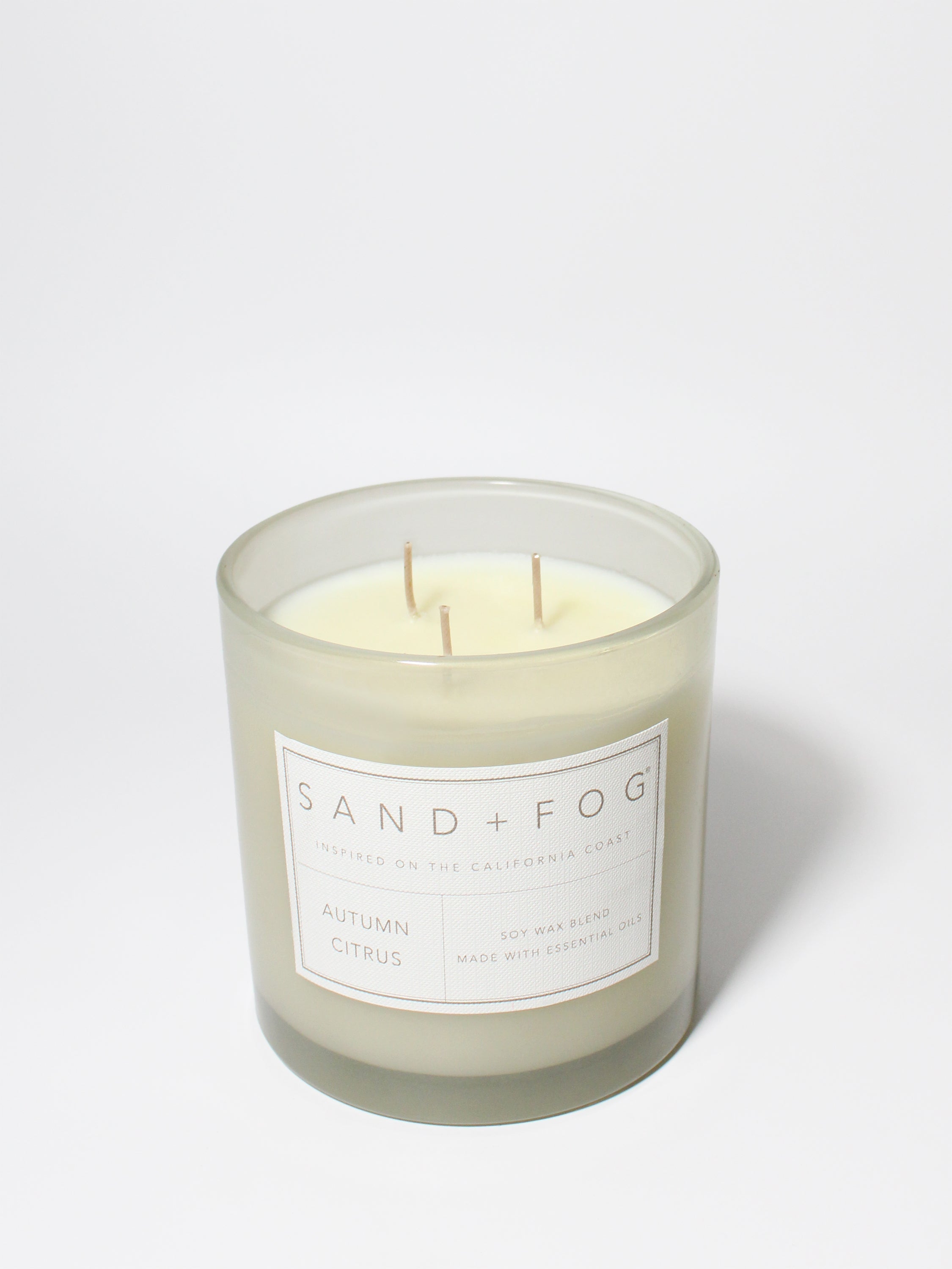 Sand + Fog Autumn Harvest scented popular candle and Scentsational from The Harvest Col