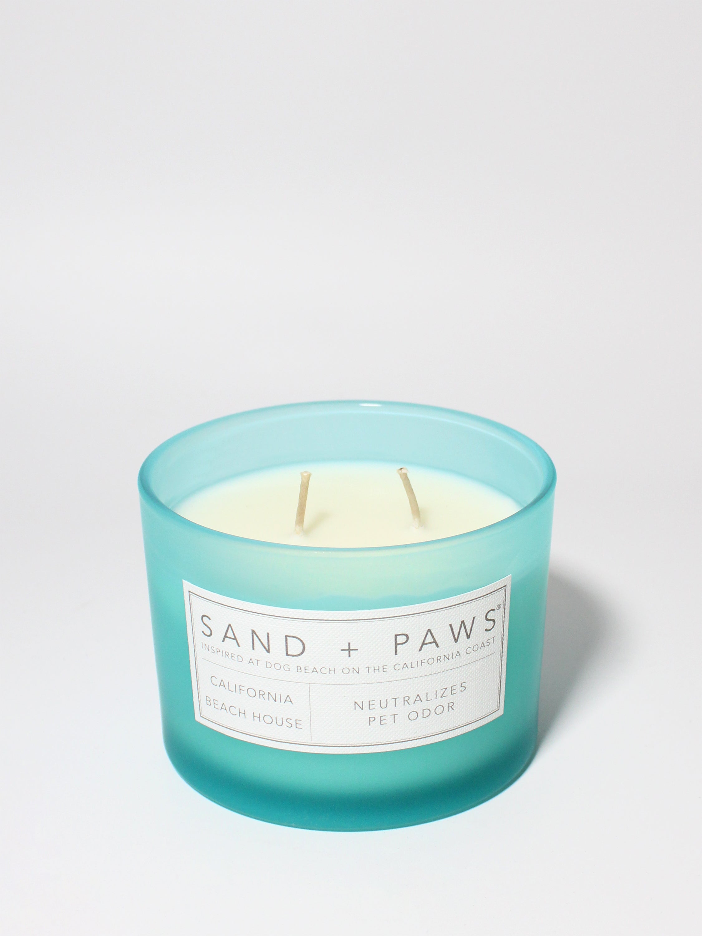 Sand Paws California Beach House 12 oz scented candle Sand Fog