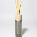 Teakwood reed diffuser Gray Glass with Wood lid