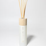 Limoncello reed diffuser White Eggshell vessel with Wood top