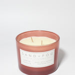 Lemon Vanilla 12 oz scented candle Terracotta vessel with Blessed Vine lid