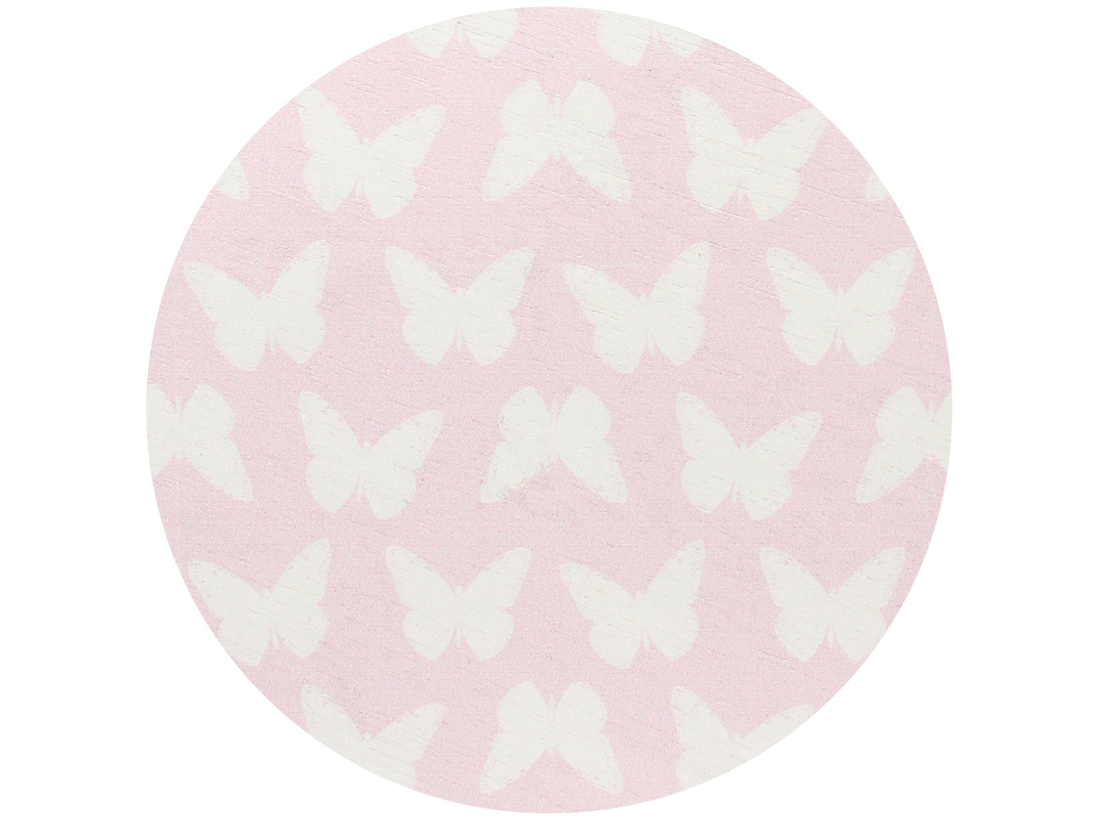Limoncello 21 oz scented candle Petal Lilac vessel with White Butterflies lid