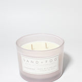 Lavender 12 oz scented candle Light Purple with Relax Lid