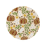 Apple Spice 12 oz scented candle Sage vessel with Pumpkin painted lid