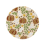 Apple Spice 12 oz scented candle Sage vessel with Pumpkin painted lid