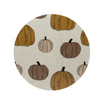 Harvest Wreath 21 oz scented candle Black vessel with Painted Pumpkins lid
