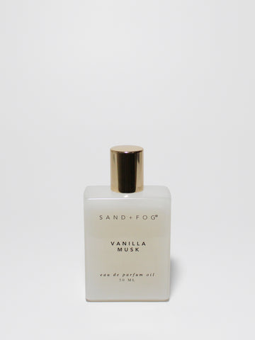 Vanilla Musk 50ml Perfume Oil Rollerball – Sand + Fog