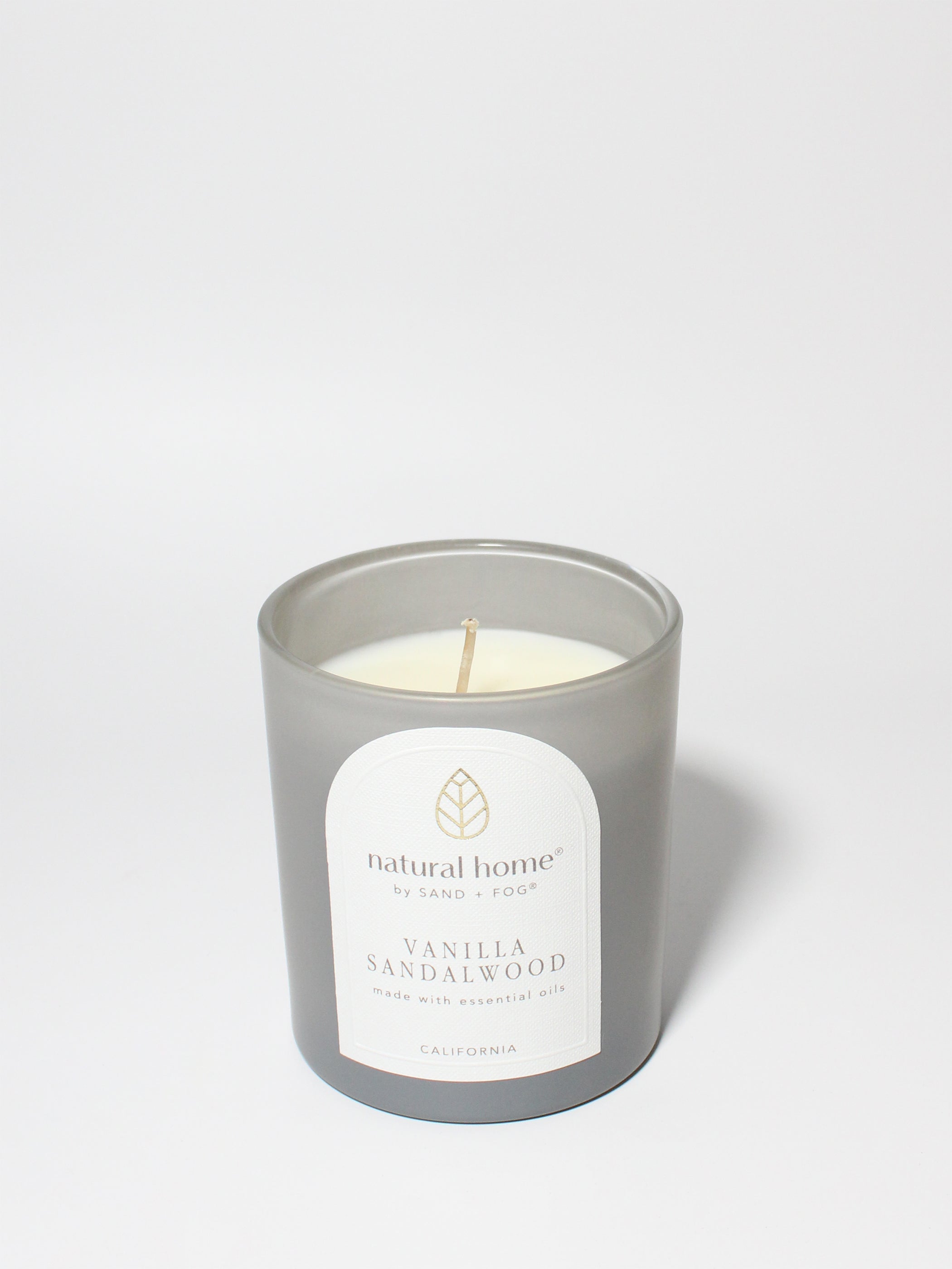 Sand + Fog Vanilla Sandalwood 11.5 oz natural home scented candle