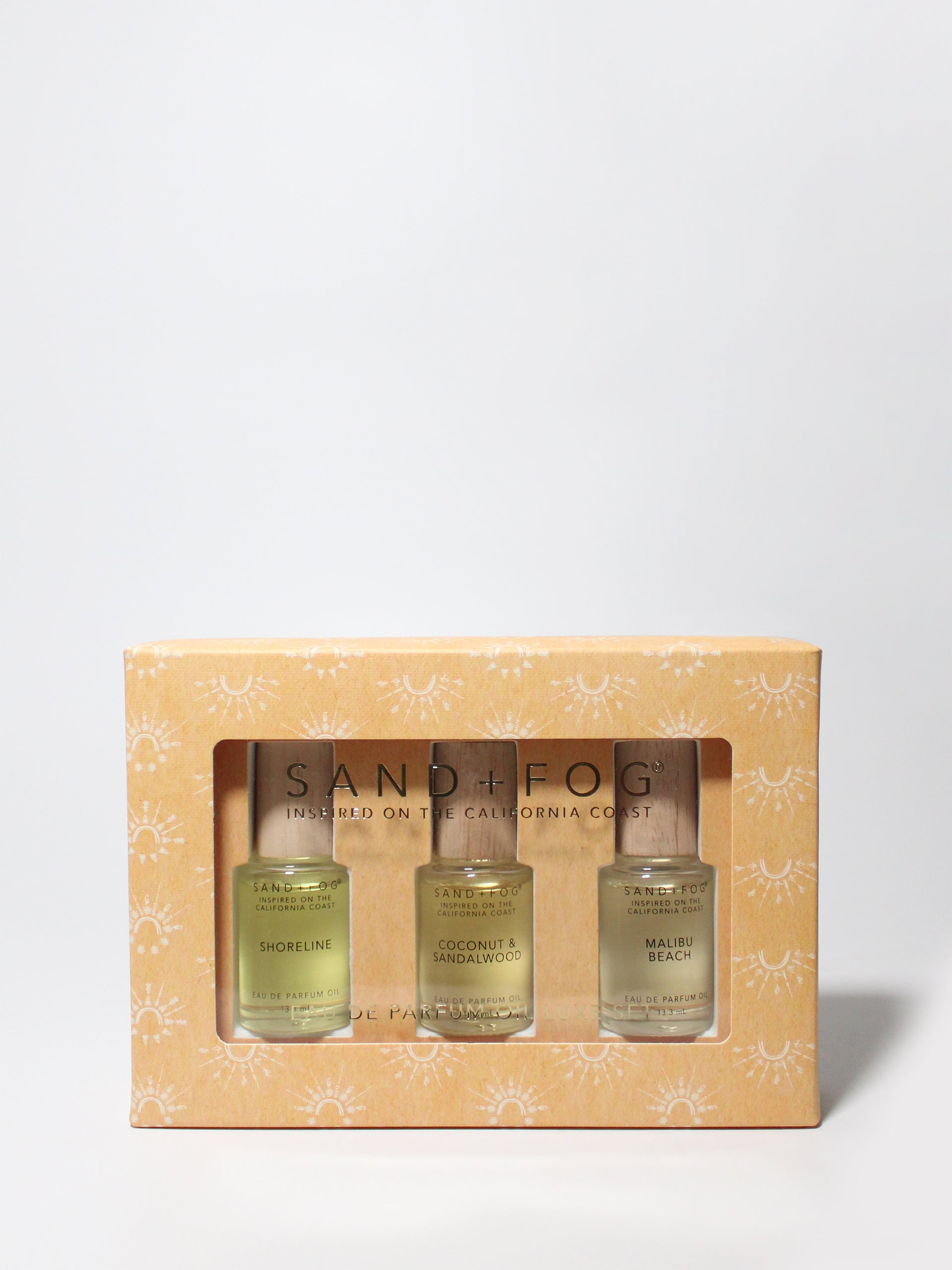 Exploratory Perfume Oil Rollerball Set - Golden Sands Collection