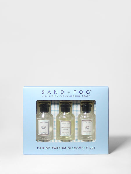 Exploratory Perfume Oil Set - Soft as Silk Collection – Sand + Fog