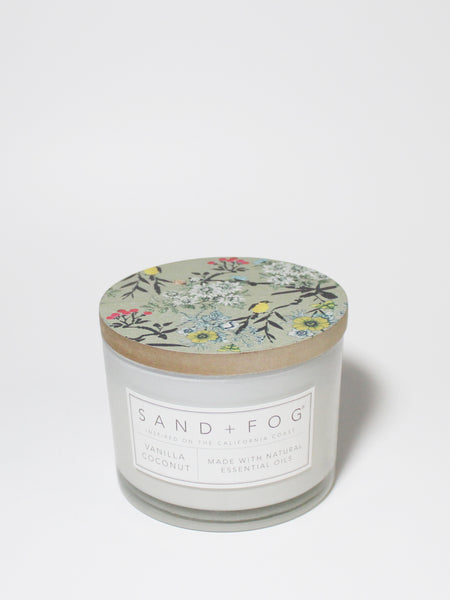 Sand + Fog Vanilla Coconut 12 oz scented candle