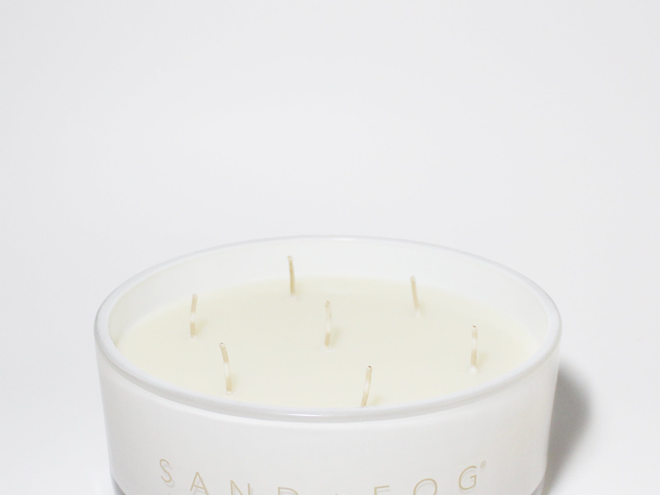 White Vanilla cocktail candle