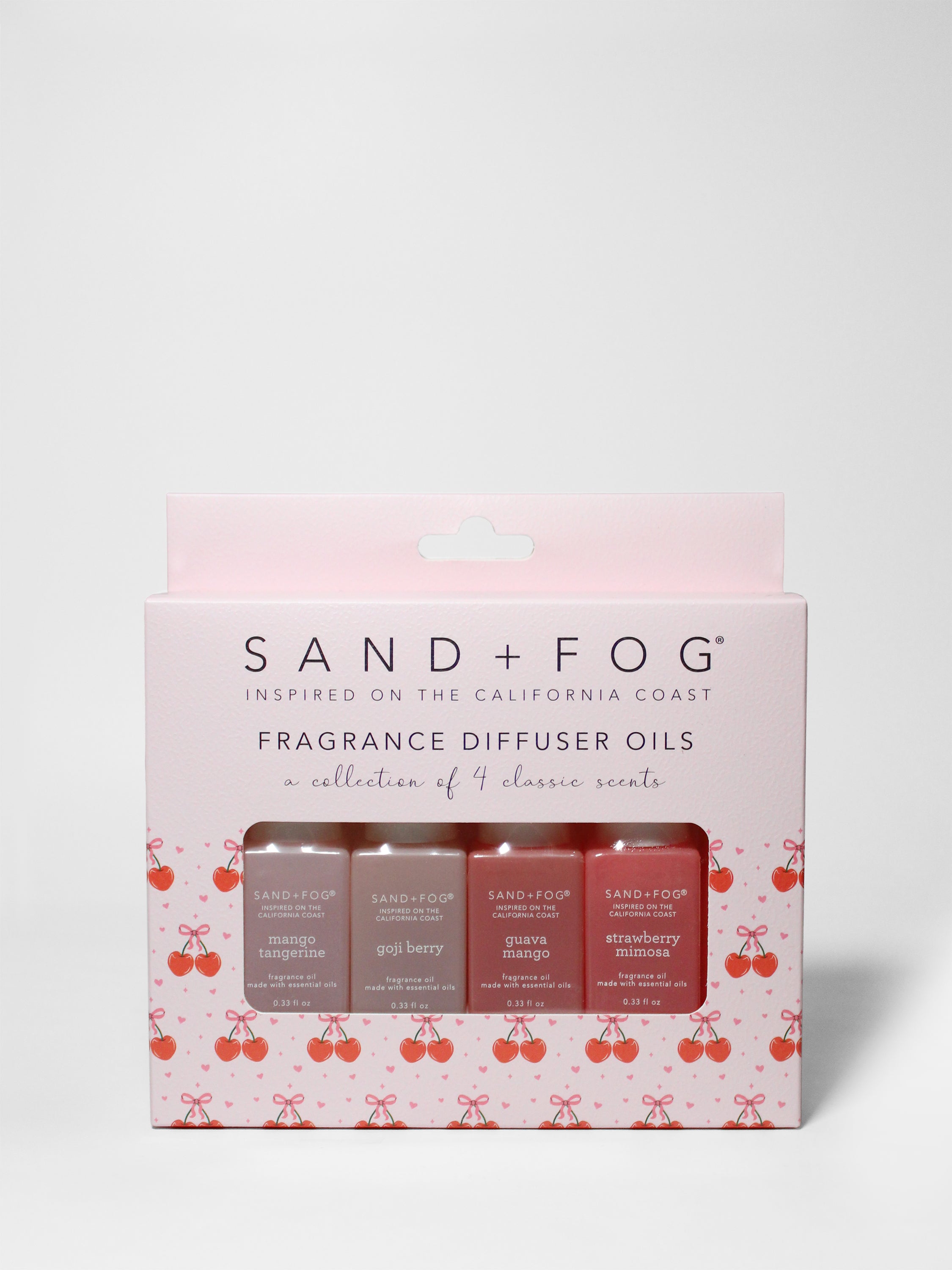 4 Pack of 10 ml Fragrance Diffuser Oils – Sand + Fog