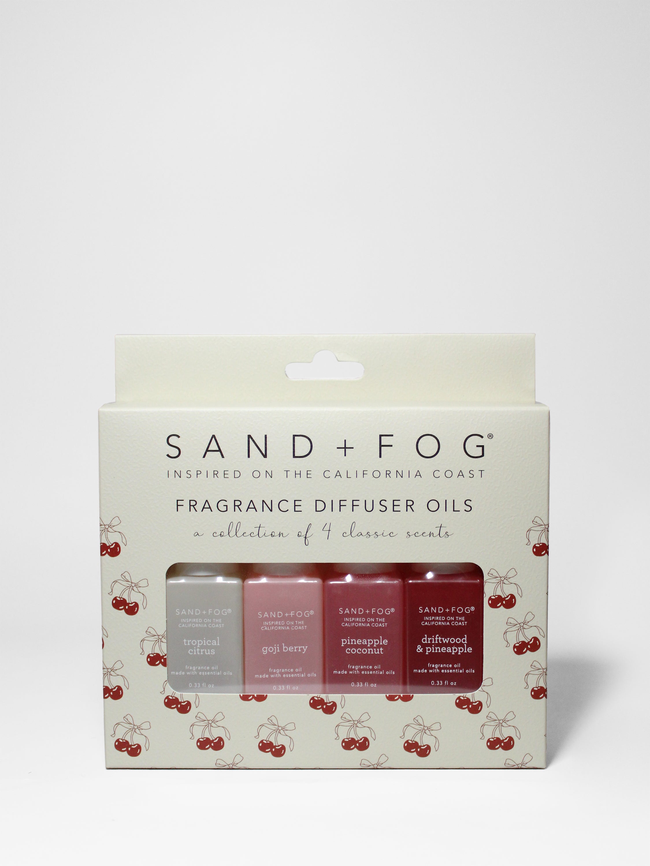 4 Pack of 10 ml Fragrance Diffuser Oils – Sand + Fog