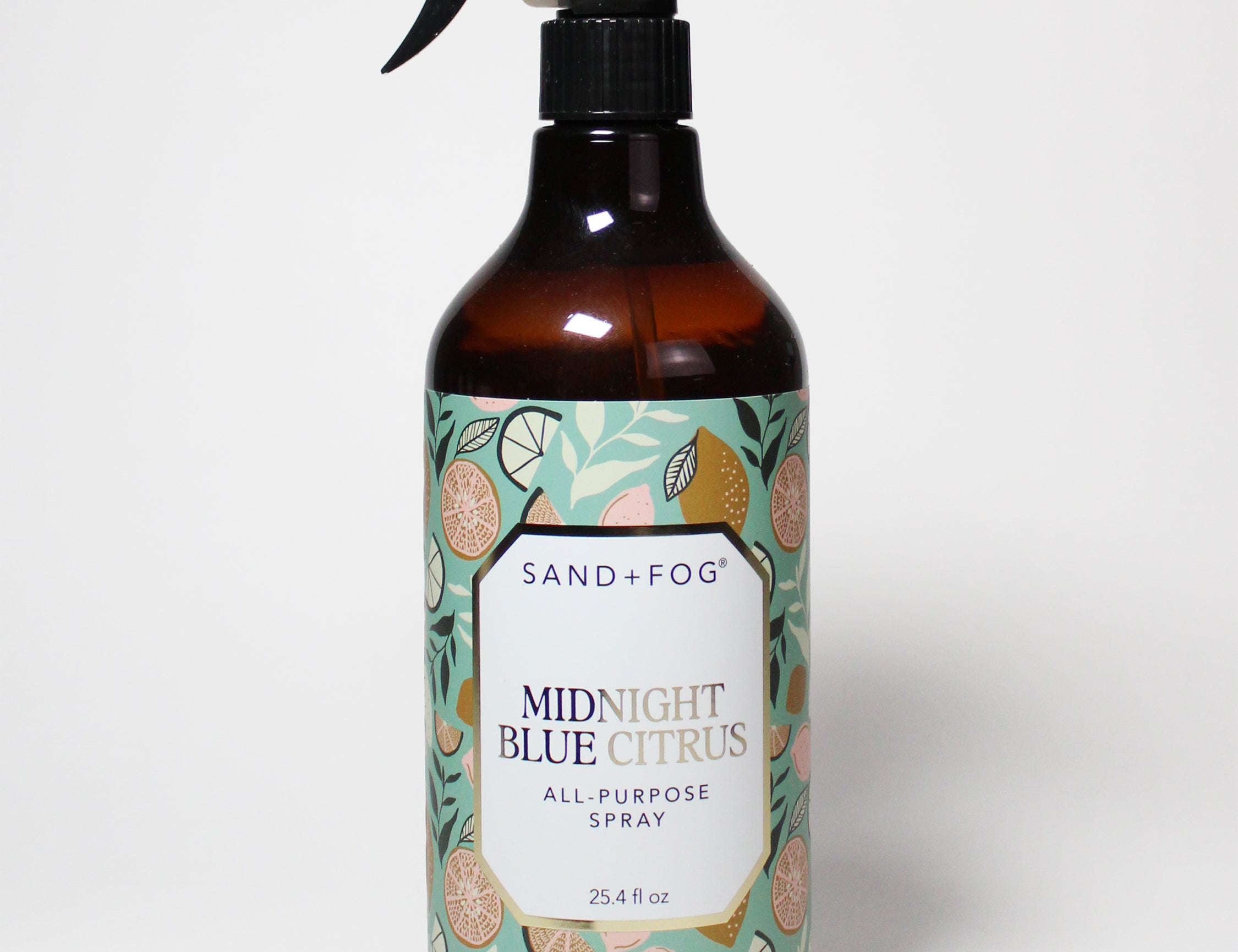 All-purpose spray cleanser bottle with trigger, Midnight Blue Citrus label, 25.4 fl oz