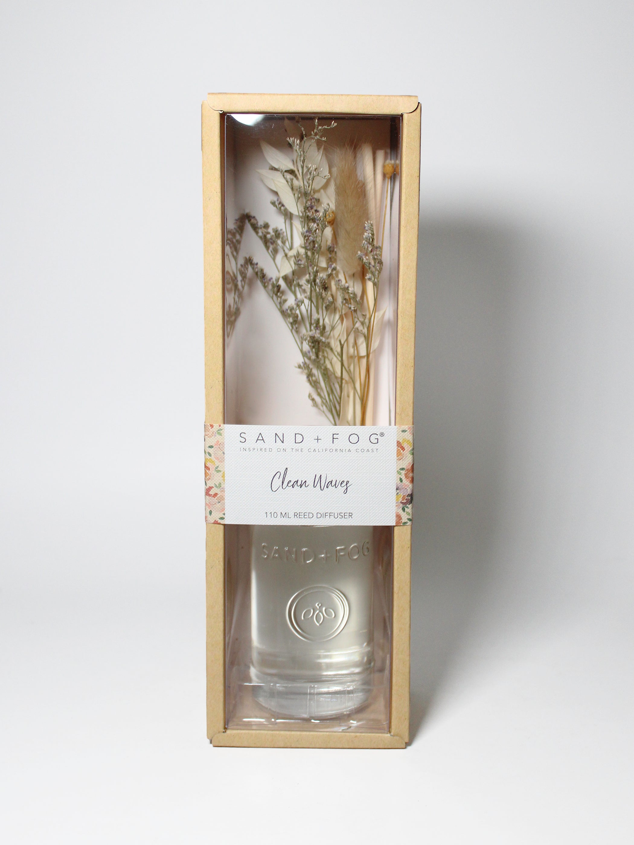 Clean Waves 110 ml Reed Diffuser – Sand + Fog