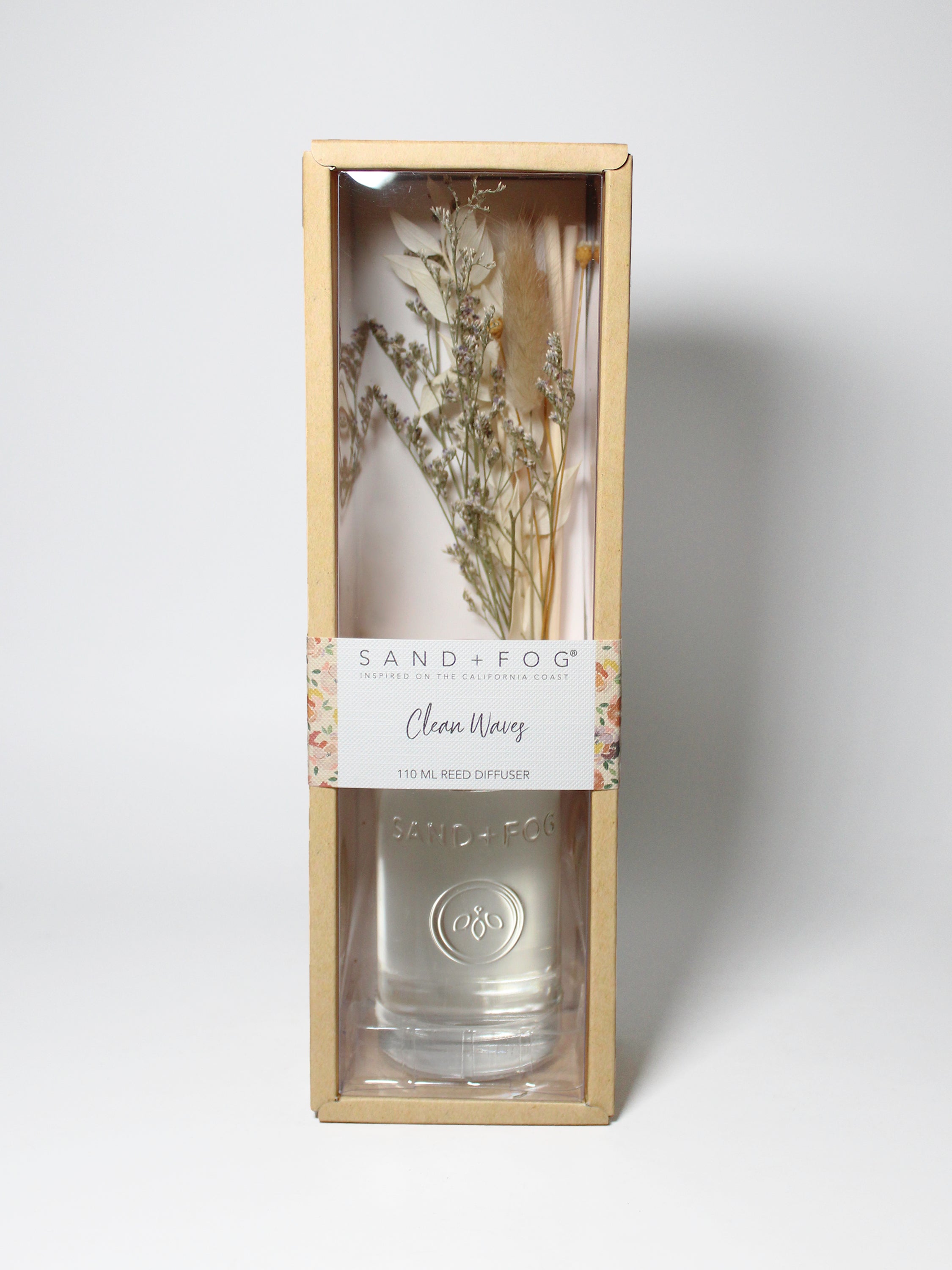 Clean Waves 110 ml Reed Diffuser – Sand + Fog