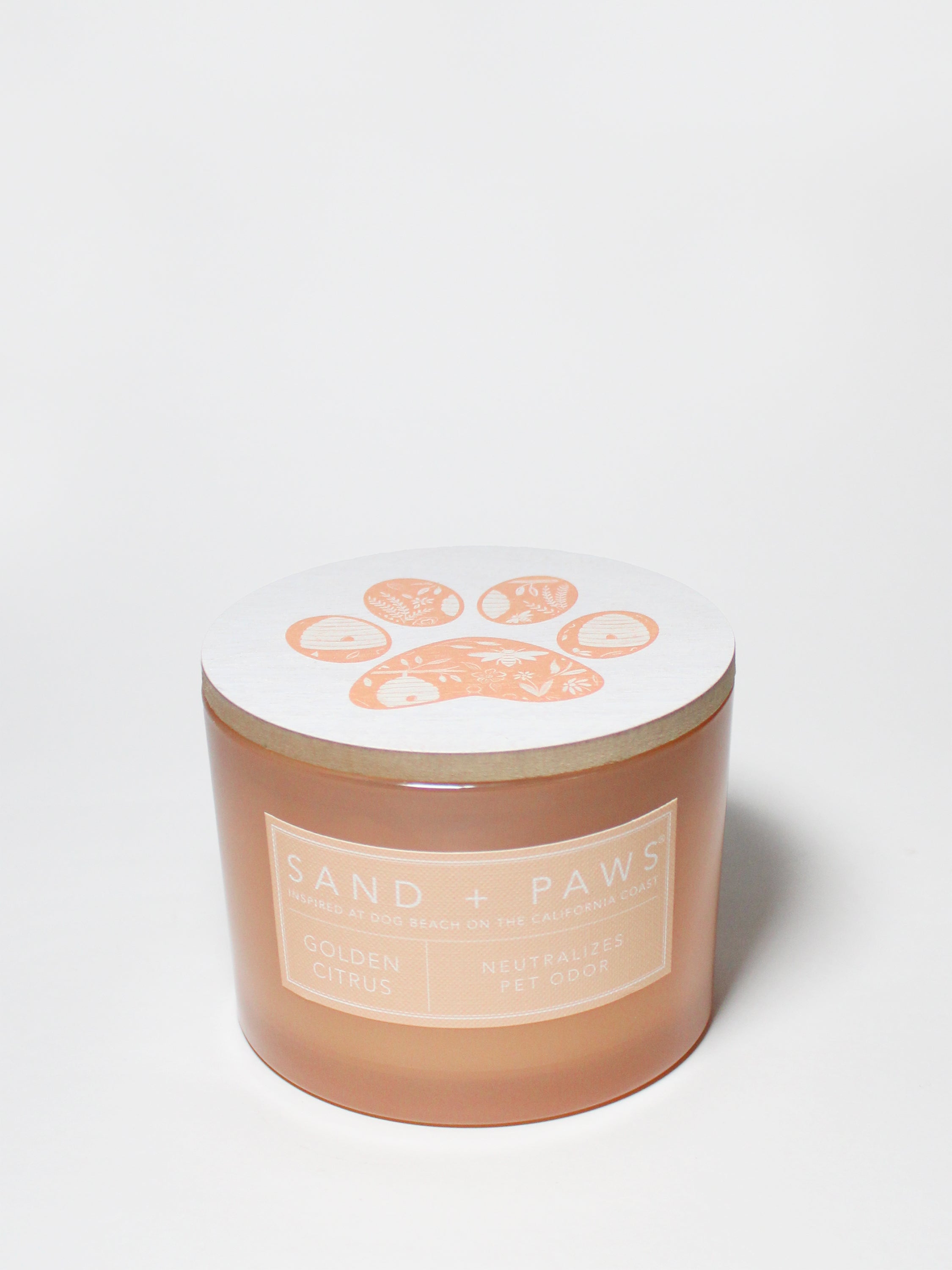 Sand + Paws Golden Citrus 12 oz scented candle – Sand + Fog